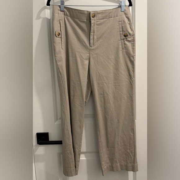 NWT Chicos wide leg chino pants - Picture 5 of 9